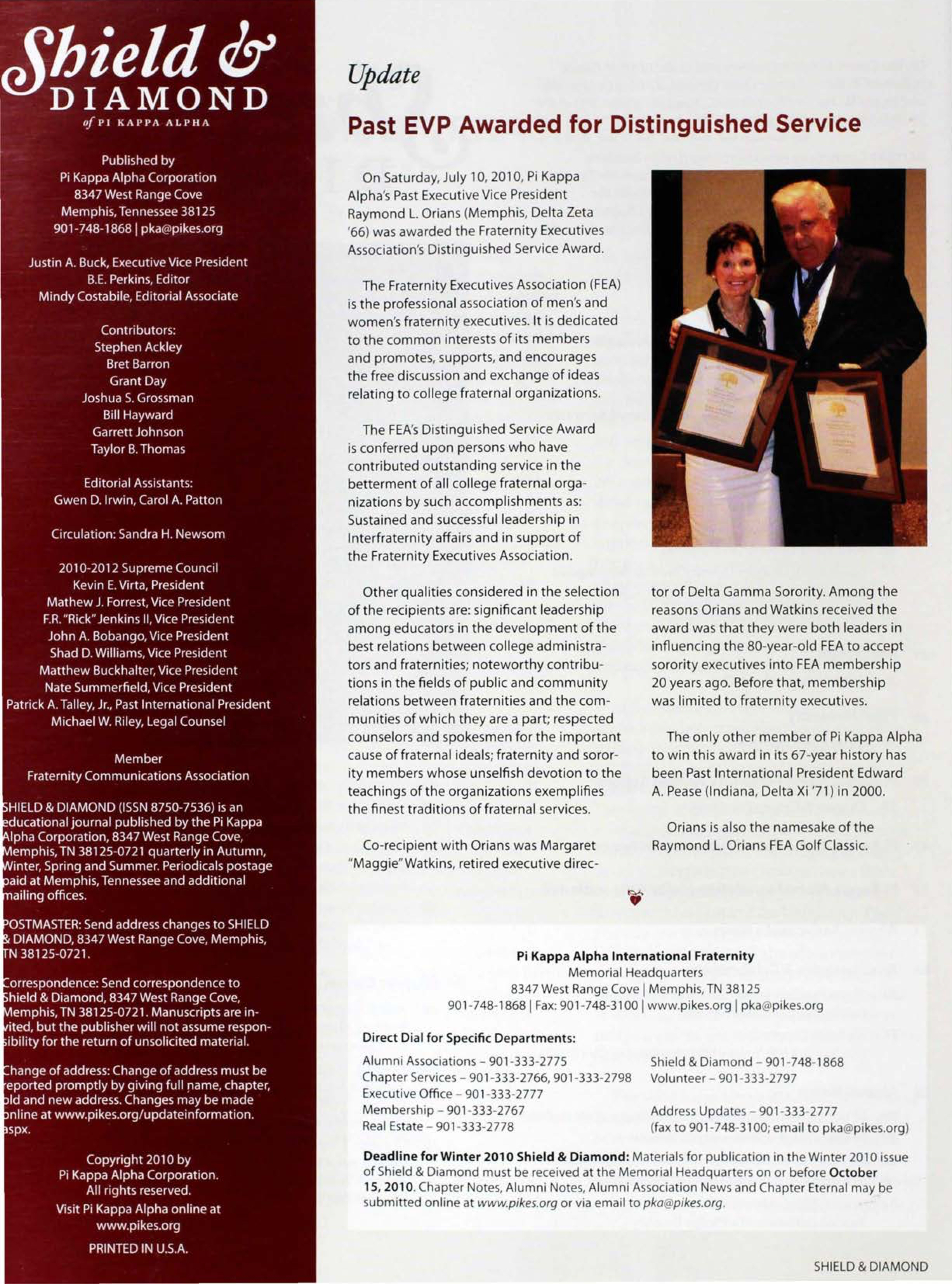 Pi Kappa Alpha International Fraternity